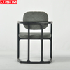 Modern Design Home Furniture Fabric Upholstery Ash Timber Base Dining Chairs