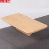 New Style Nordic Modern Living Room Table Wooden Base Metal Tea Table