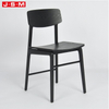 Popular Lodge Indoor Outdoor Black Ash Timber Frame Dining Chair