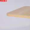 Square Ash Timber Table Top Coffee Table Wooden Metal Base Tea Table