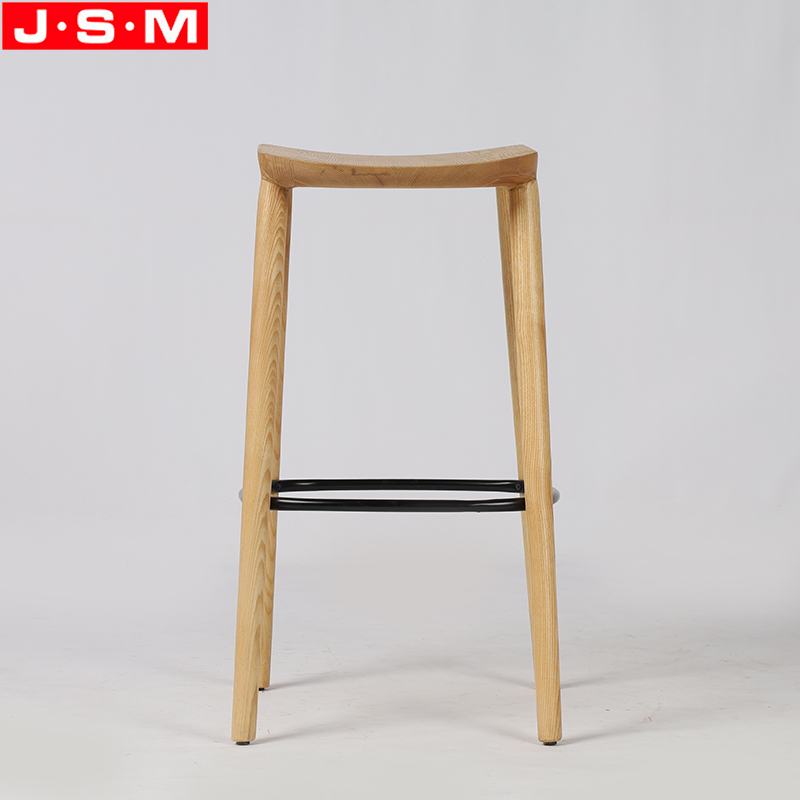 High Footed Cushion Seat Barstool