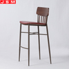 New Home Tall Nordic Luxury Wooden Kitchen High Chair Stools High Chair For Bar Table