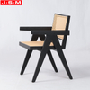 Italian Ash Timber Frame Armchair Living Room Modern Simple Restaurant Dining Chair