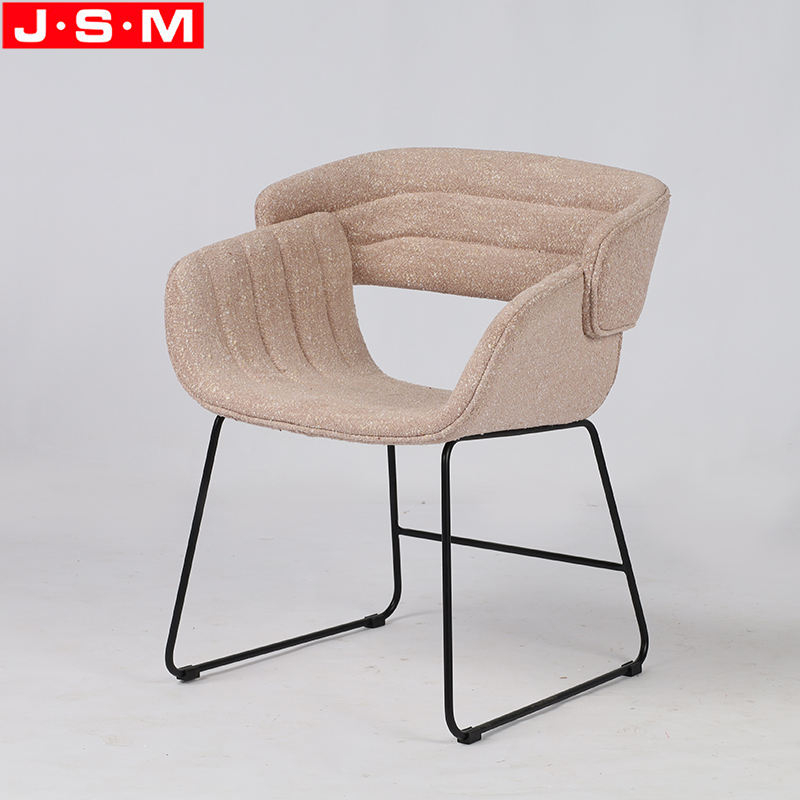 Factory Manufacturer Comfort Fabric Dining Chair Vintage Upholstery Dining Chair