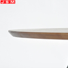 Cushion Base Wood Veneer Table Top Round Coffee Table Home Living Room Tea Table