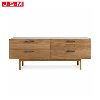 High Quality Living Room Furniture Indoor Veneer Cabinet Wooden Storage Cabinet