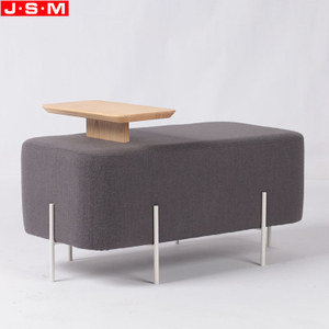 New Style Nordic Modern Living Room Table Wooden Base Metal Tea Table