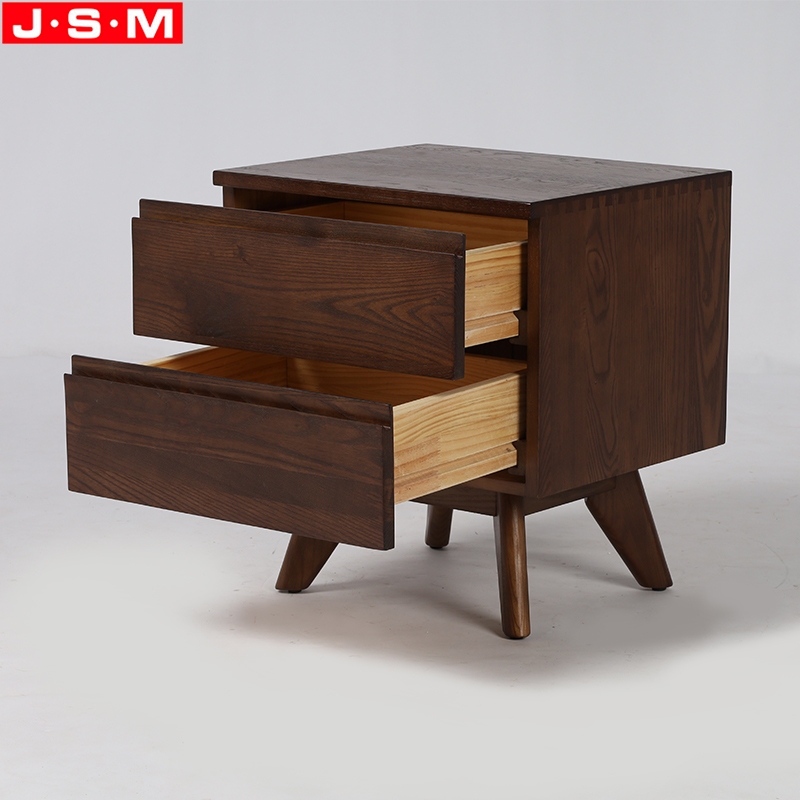 Table Bedside With Ash Timber Legs