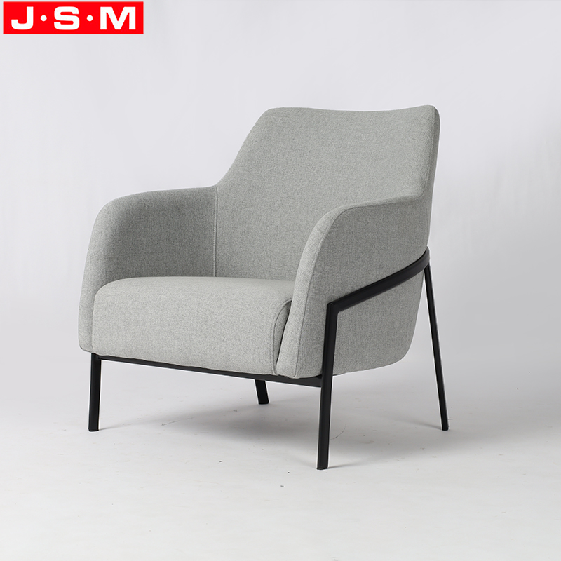 Gray Simple Wooden Chair Modern