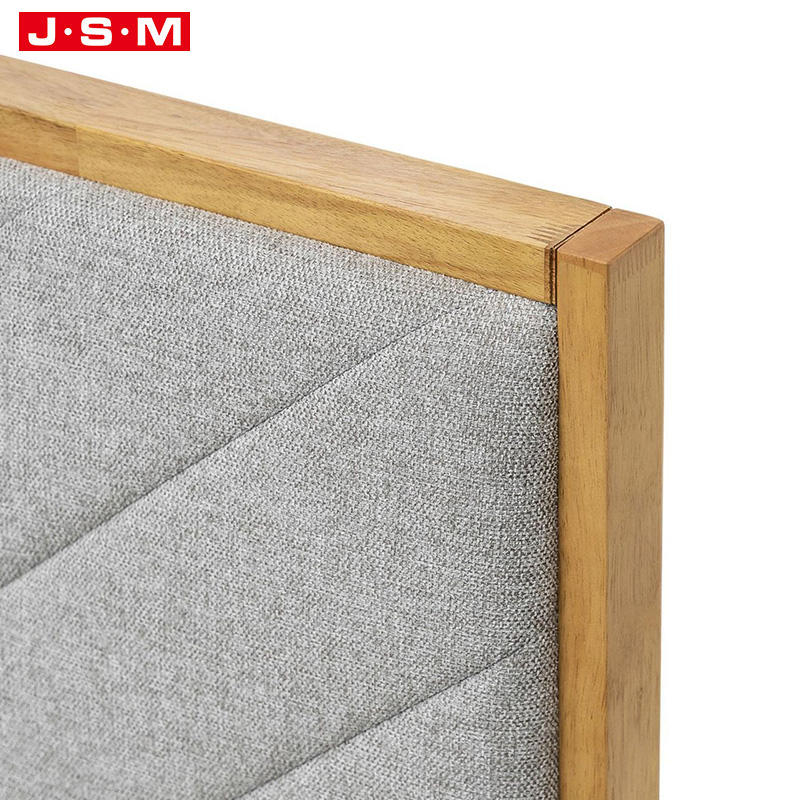 Luxury Solid Wood King Queen Size Home Room Furniture Wooden Beds For Bedroom