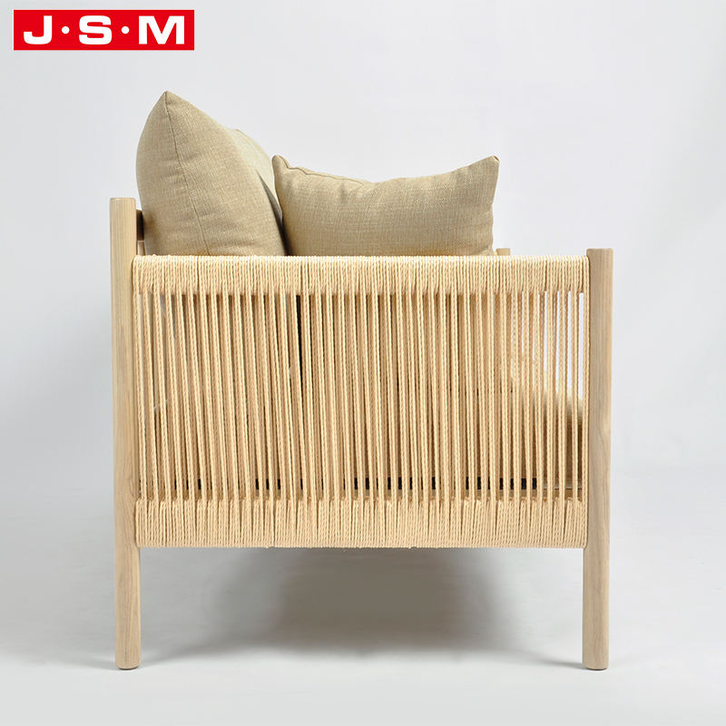 Modern Velvet Settee Wooden Couch Furniture Live Room Sofa Seat