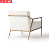 Italia Art Design Modern Style Metal Frame Armchair For Villa Hotel Living Room Fabric Leisure Chair