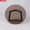 Living Room Round Tea Table Tempered Glass Top Ash Wood Leg Tea Table