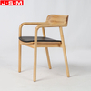 High Quality Cushion Seat Chair Ash Timer Wooden Restaurant Dining Chair