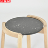 Wooden Living Room Rock Slab Table Top Small Coffee Round Tea Table