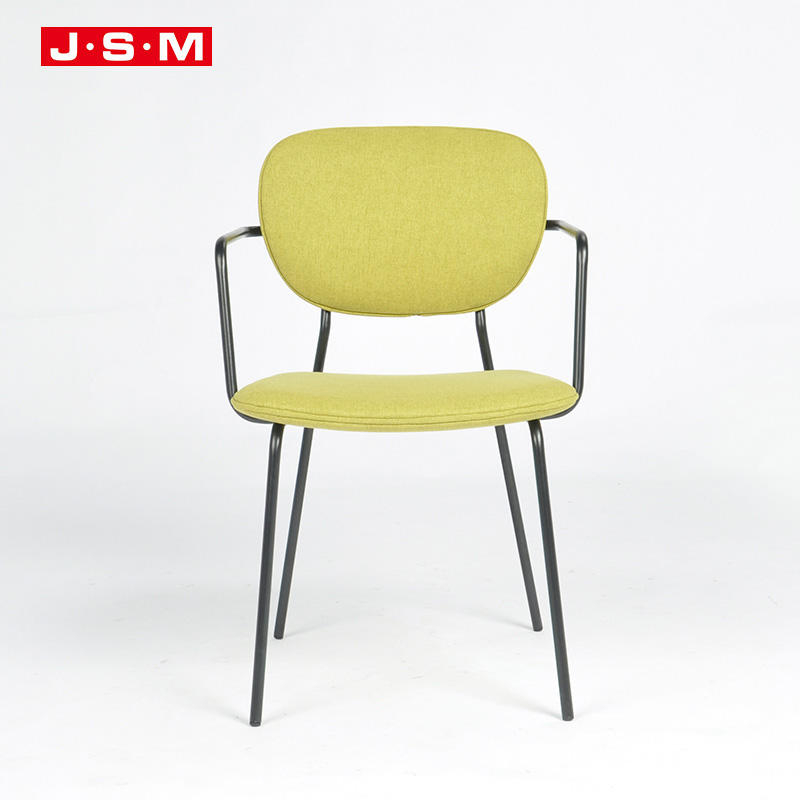 Modern Furniture Outdoor Lodge Bistro Garden Restaurant Single Iron Dining Chair