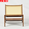 Modern Furniture Outdoor Garden Solid Wooden Lounge Armchairs For Auditorium