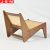 Modern Comfortable Garden Living Room Lounge School Wooden Base Armchair