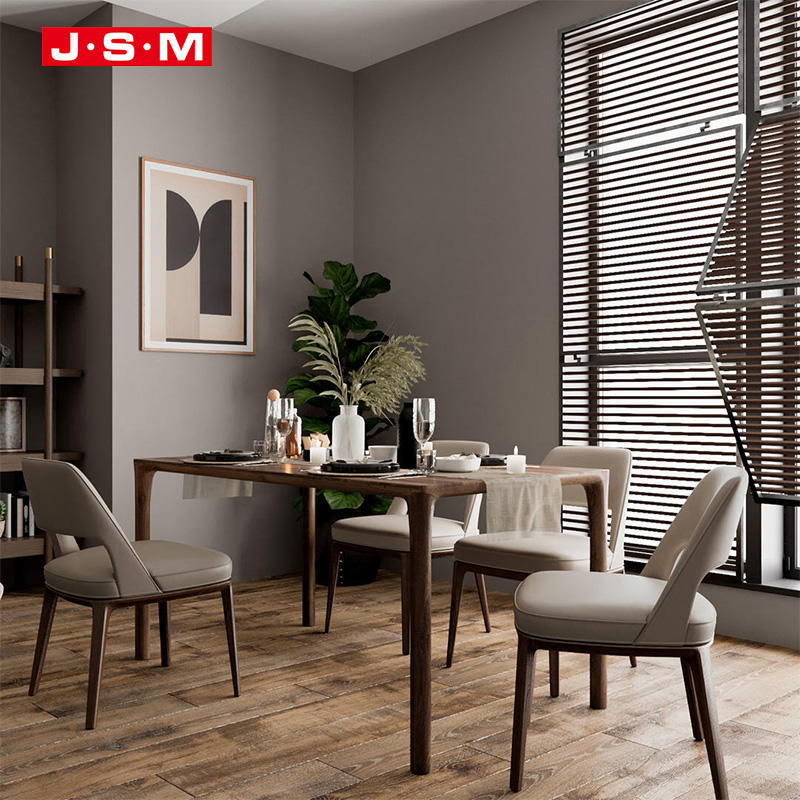 Wholesale Luxury Modern Wooden Frame Dining Chair Armless Dining Chair