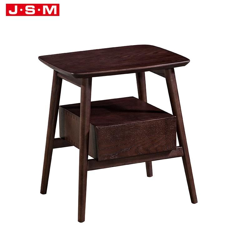 Modern Furniture Small Nightstand Side Table Gold Side Table Wood Drawer Nightstand Bedside