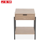 Good Quality Modern Hospital Cabinet Wooden Gold Luxury Rattan Pine Cupboard Black Bedside