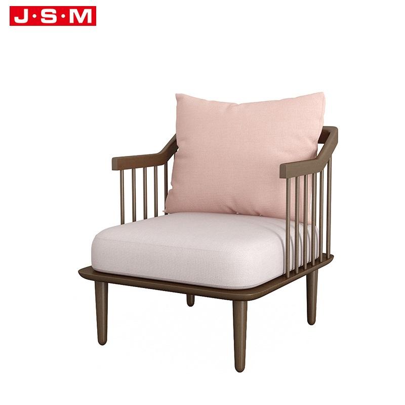 European Luxury Couch Living Room Sofa Ash Timber Modern Hotel Sofa Armchair