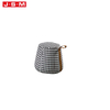 Modern Furniture Style Round Wooden Frame Foam Fabric Foot Stool Velvet Tufted Ottoman