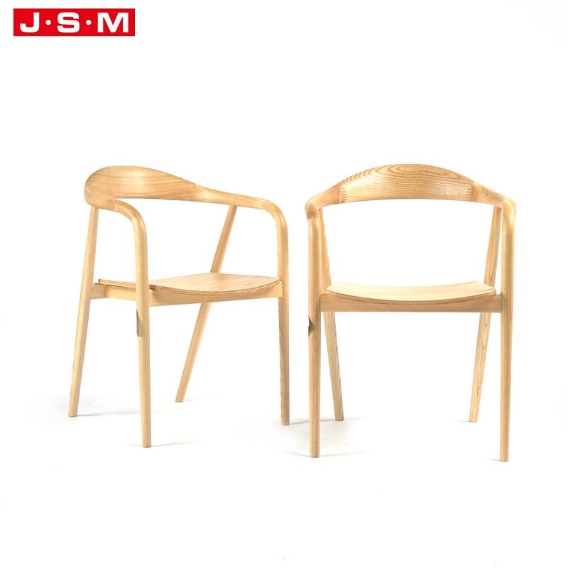 Luxury Nordic Design Outdoor Velvet Wooden Solid Modern Upholstered Kids Brown Fabric Table Elegant Cover Dining Room Chair