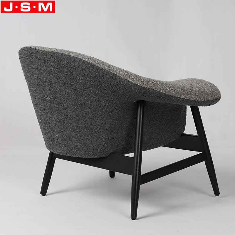 Ash Timber Nordic Style Amchair For Living Room