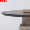 Hot Sale High Quality Round Tea Table Popular Design Man Made Stone Base Tea Table