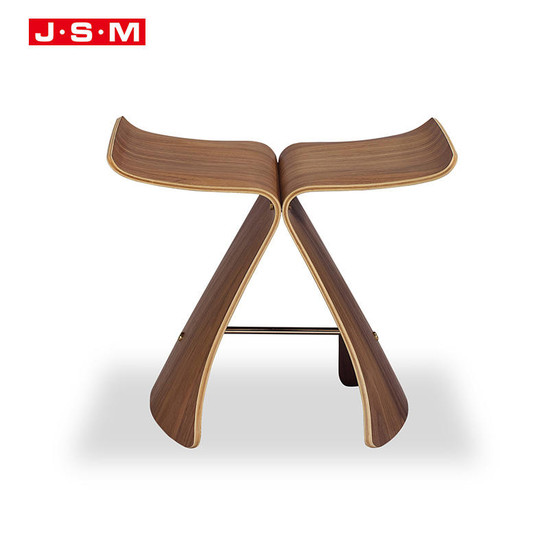 Luxury Nordic Design Plywood Ash Oak Walnut Veneer Solid Wood Minimalist Furniture Coffee Table