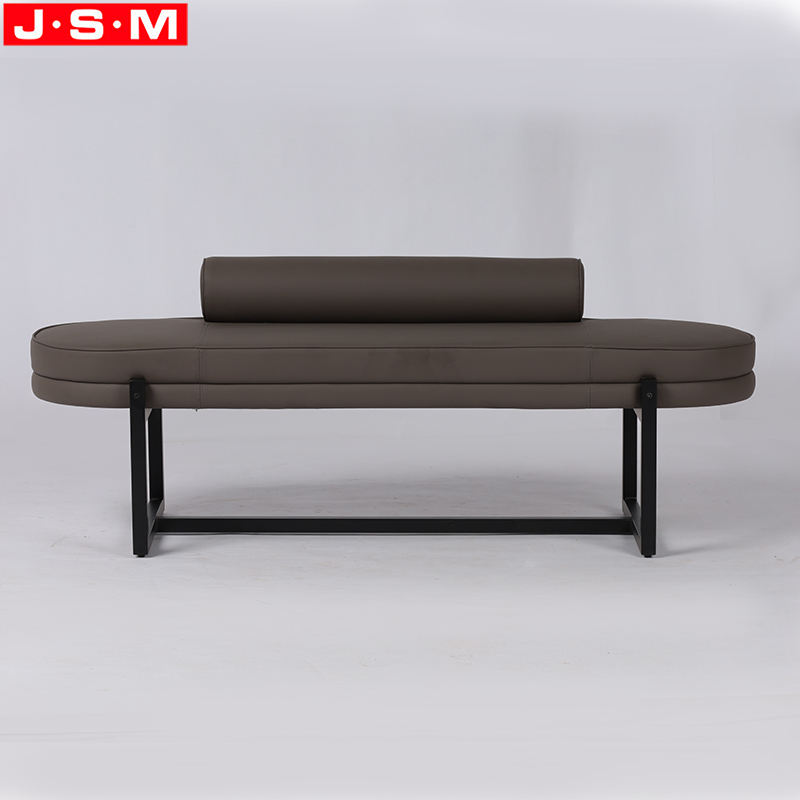 Home Luxury Sofa Bench Indoor Lounge Large Fabric Ottoman Bench