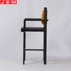 Modern High Chair Bar Stool Restaurant Bar Stool Chair With Seat In Hard Pu