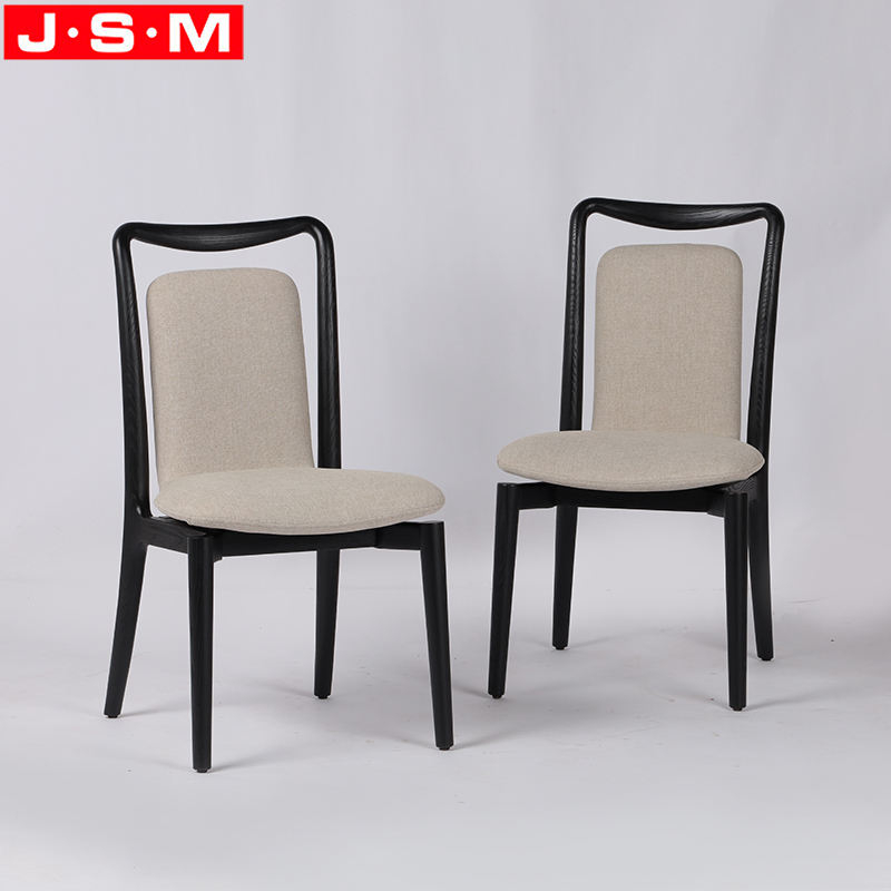 Home Leisure Modern Chairs Living Room Furniture Dining Chairs With Natural Wood Leg