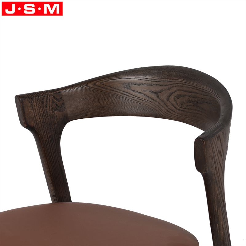 Wood And Fabric Dining Chair