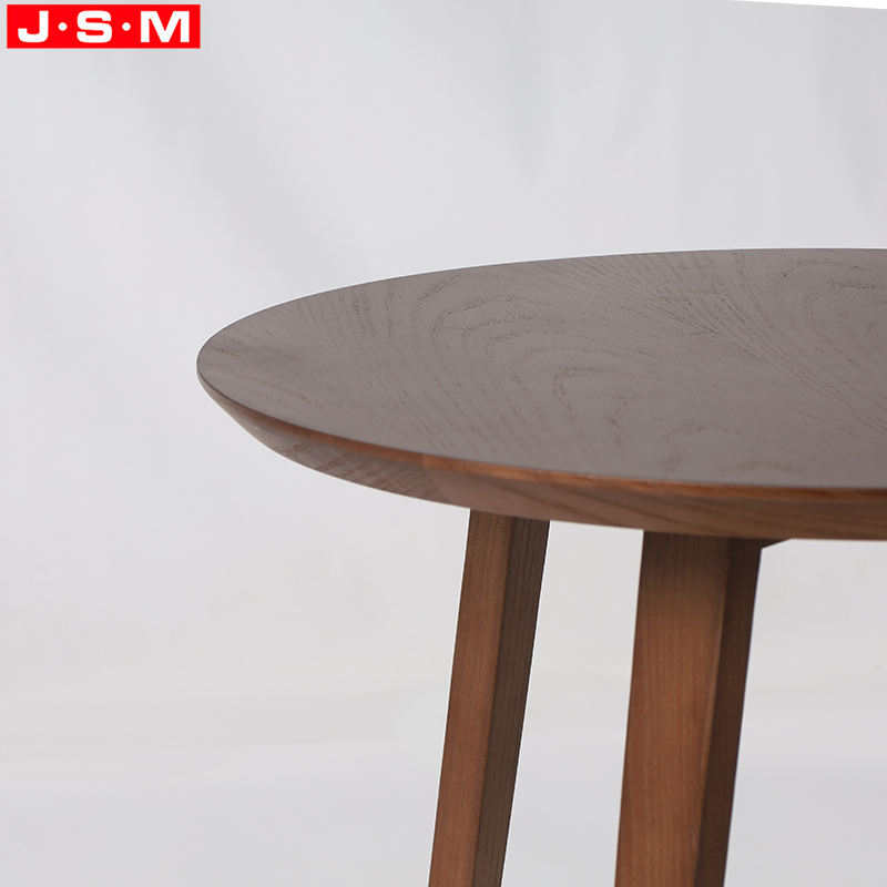 Ash Timber Side Table Coffee Decorative Round Corner Wooden Tea Side Table For Living Room Bedroom