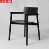 Minimalist Thickened Cushion Modern American Wood Dining Chairs