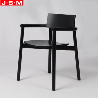 Minimalist Thickened Cushion Modern American Wood Dining Chairs
