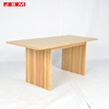 Mid Century Furniture Farmhouse Outdoor Dining Room Wooden Dining Table For Kitchen