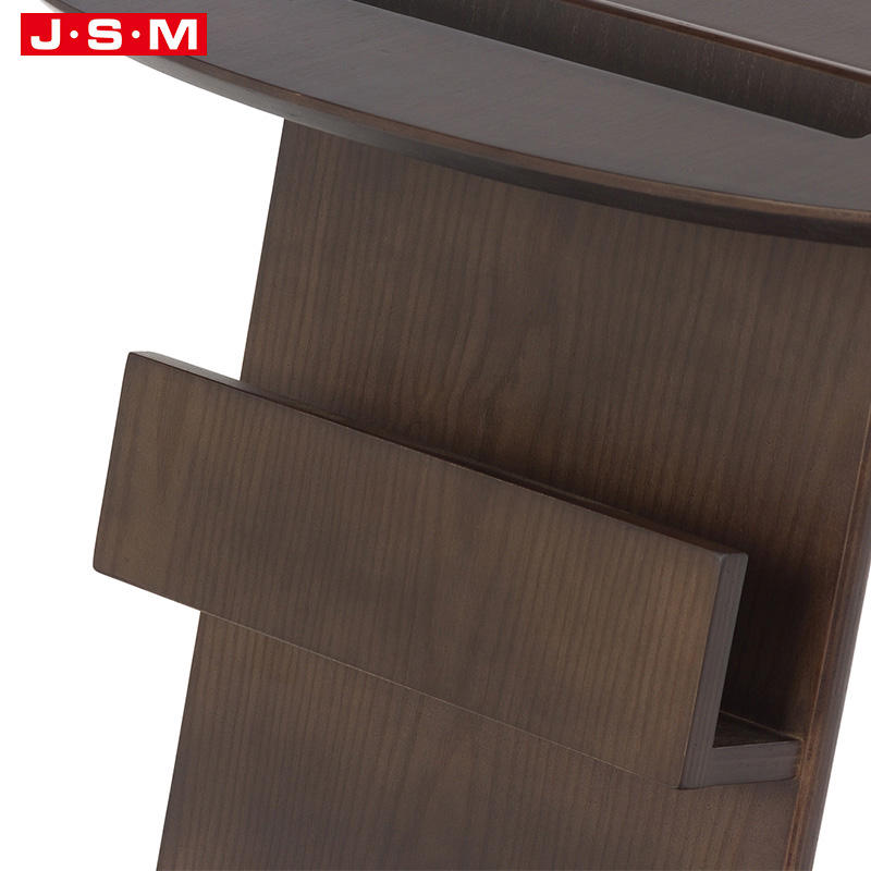 China Suppliers Nordic Minimalism Indoor Veneer Wooden Coffee Table
