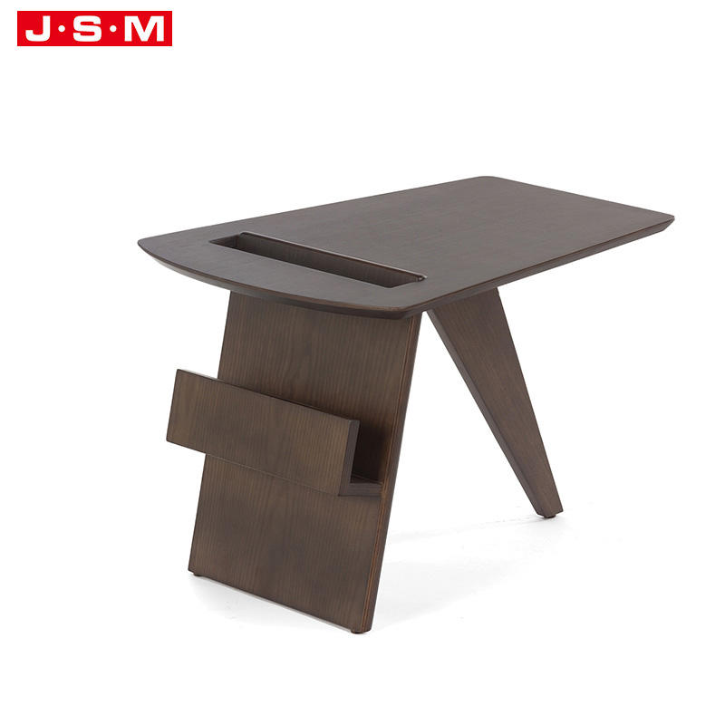 Quality Products Classic Brown Color Rectangle Wooden Coffee Tea Table
