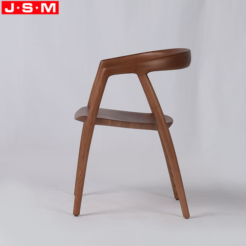 High Quality Home Furniture Ash Solid Wood Hotel Chair Dining Chair