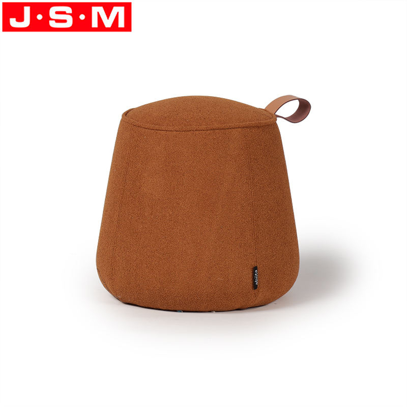 Modern Home Living Room Soft Comfortable Round Chair Footstool Ottoman Stools