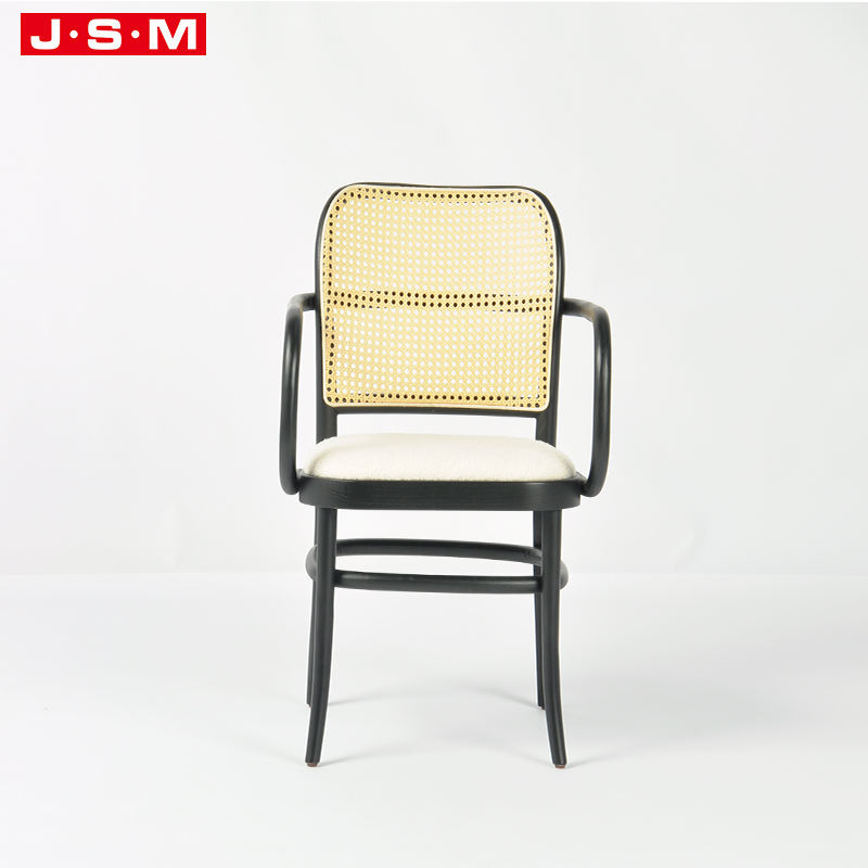 Hot Sale Indoor Dining Italian Outdoor Plastic Rattan Wood Restaurant Modern Dining Chair
