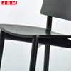 Luxury Wood Tall High Home Bar Chair Bentwood Stackable Stool Bar Chair