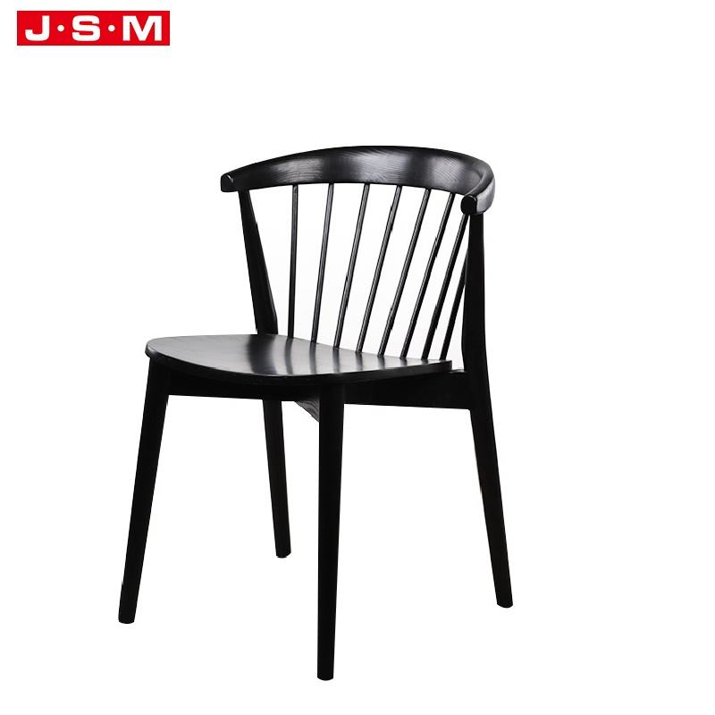 Factory Price High End Furniture Dining Chair Simple Wood Dining Chair