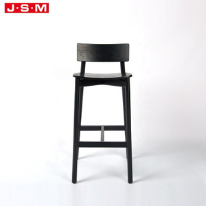 Classic Commercial Ash Timber Frame Cushion Seat Counter Bar Stool
