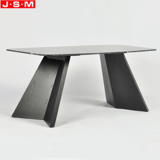Good Quality Modern Rock Slab Top Dining Table Designs For Dining Room