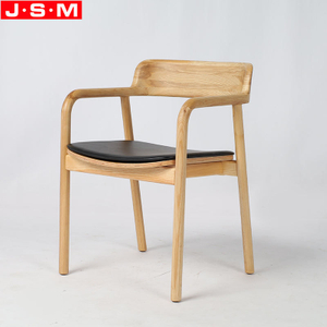 High Quality Cushion Seat Chair Ash Timer Wooden Restaurant Dining Chair
