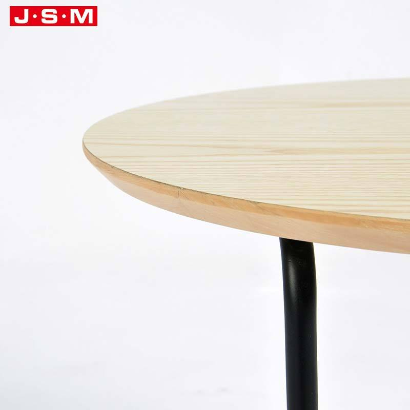 Modern Coffee Table Book Wood Sitting Room Metal Base Coffee And End Table Sets